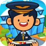 my pretend airport android application logo